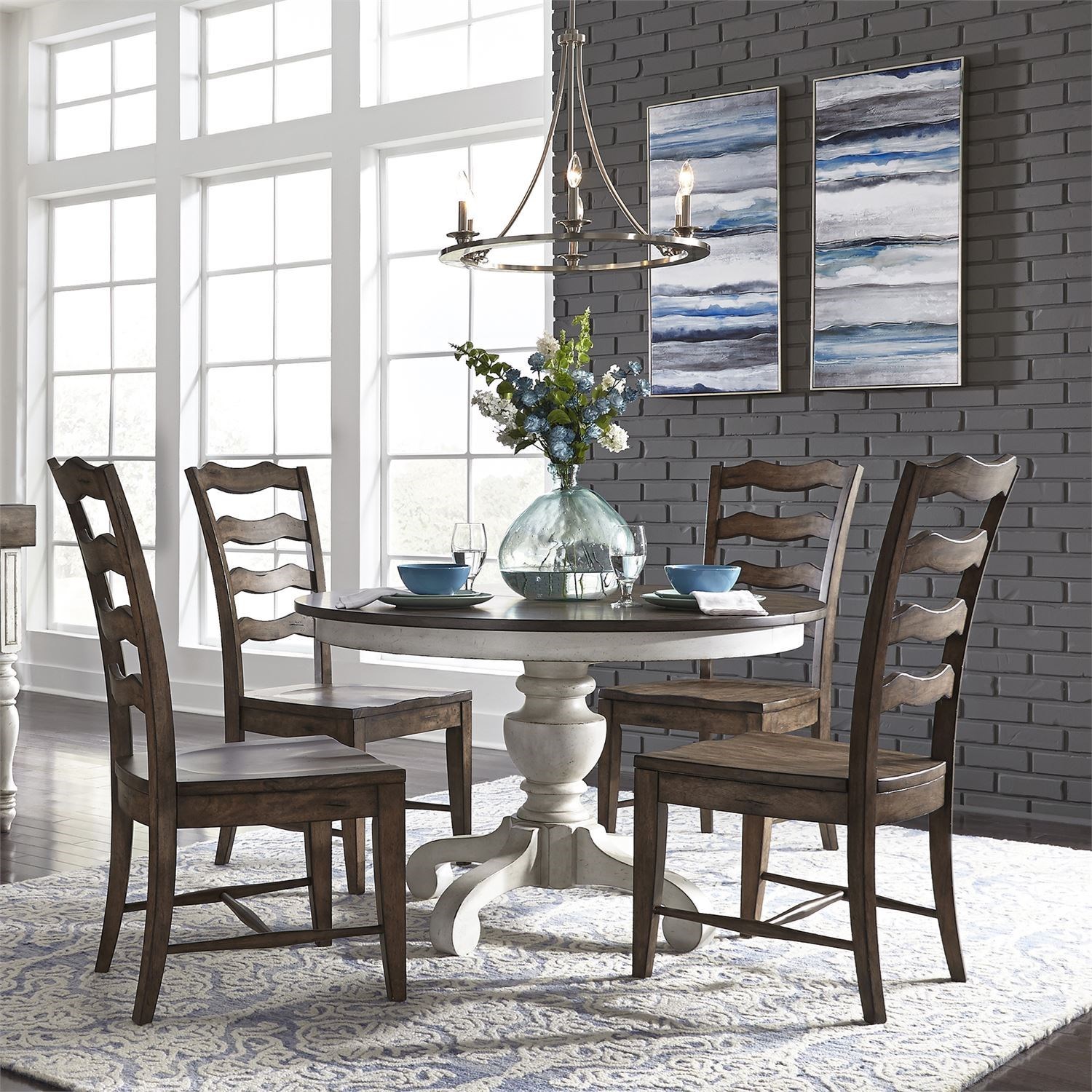 Liberty Furniture Parisian Marketplace Relaxed Vintage 5 Piece