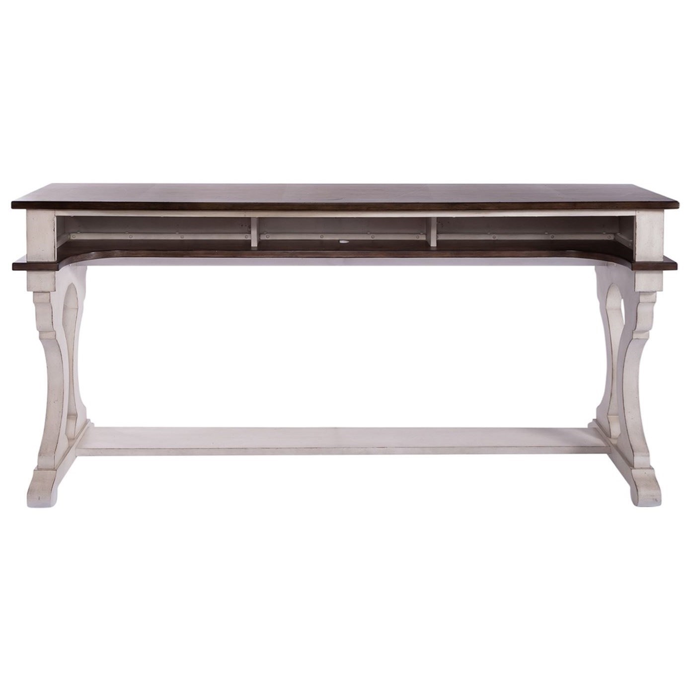 Liberty Furniture Parisian Marketplace 698 Ot7636 Counter Height Console Bar Table With 2 Outlets And Usb Charging Northeast Factory Direct Pub Tables We'll review the issue and make a decision about a partial or a full refund. northeast factory direct