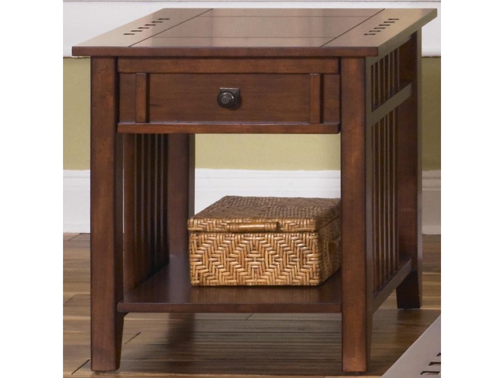 Liberty Furniture Prairie HillsEnd Table