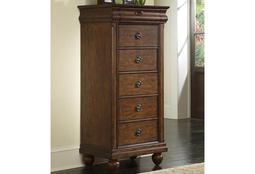 Liberty Furniture Rustic Traditions 589 Br46 Six Drawer Lingerie