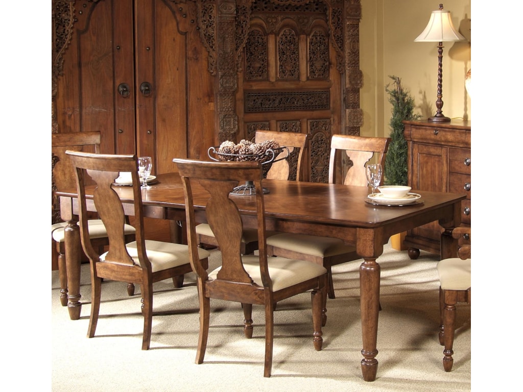 Liberty Furniture Rustic TraditionsRectangular Leg Table