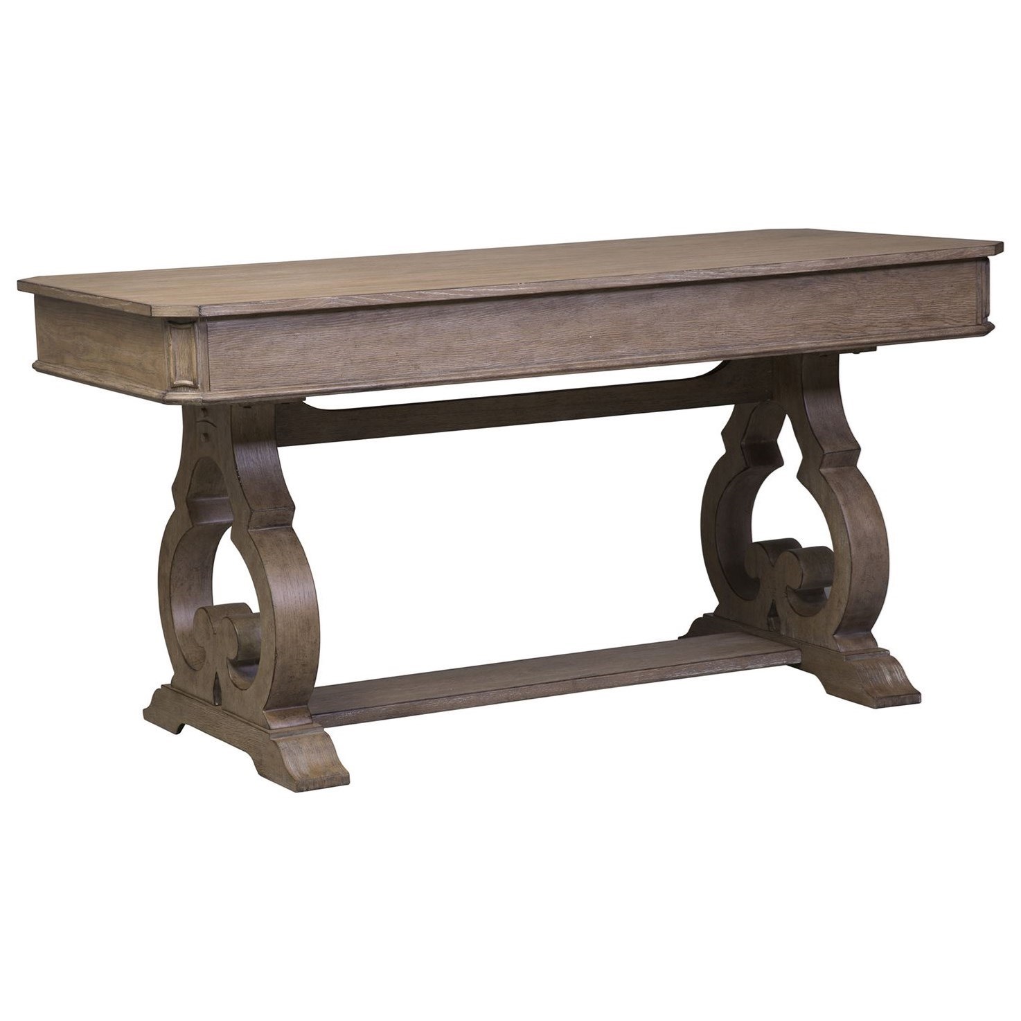 Liberty Furniture Simply Elegant Cottage Writing Desk With Two