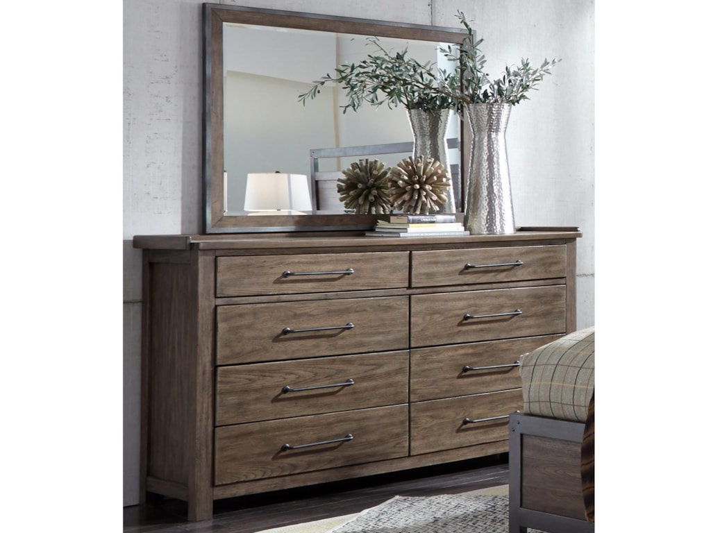 Liberty Furniture Sonoma RoadDresser & Mirror