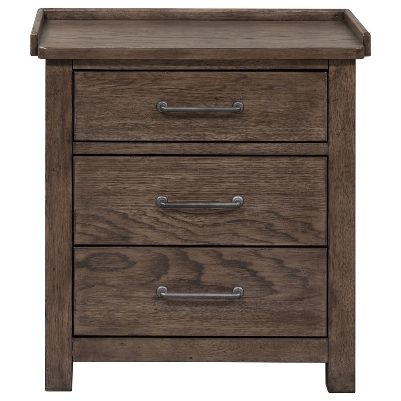 Bedroom Furniture Storage Night Stand Bedside End Table w// 3 Drawer Home Decor