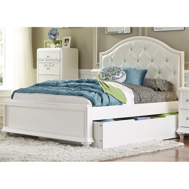 girls trundle bed