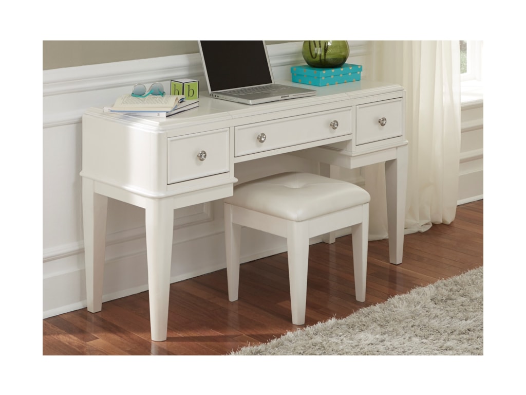 Liberty Furniture Stardust Contemporary Glam Youth Vanity And
