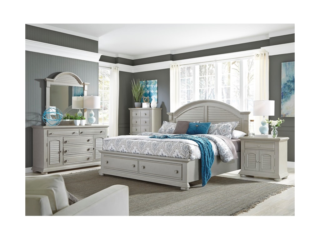 Liberty Furniture Summer House IIKing Storage Bed