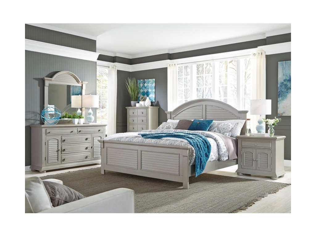 Liberty Furniture Summer House IIQueen Panel Bed