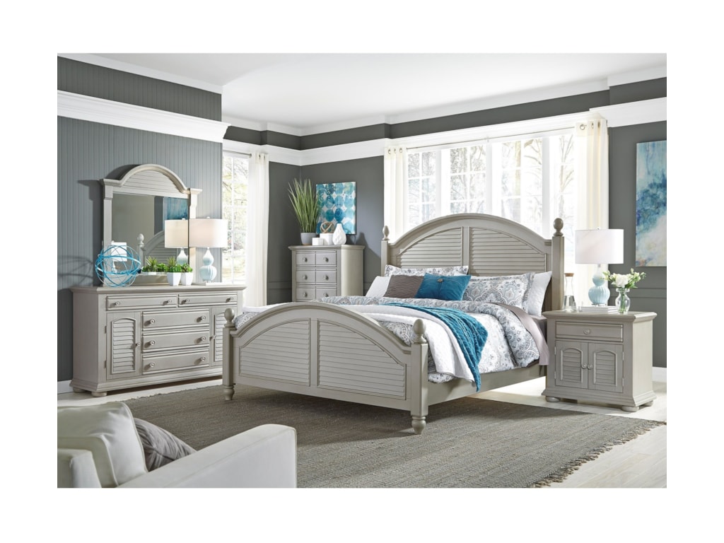 Liberty Furniture Summer House IIQueen Poster Bed