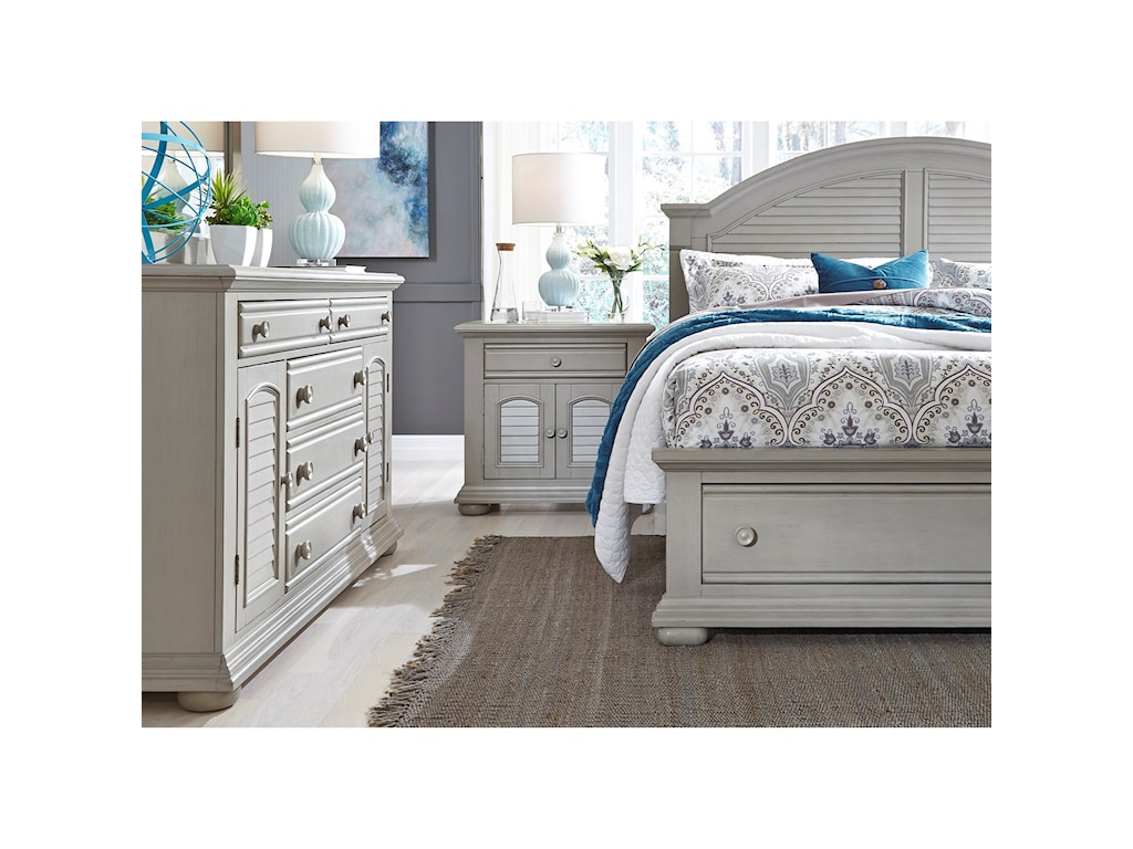 Liberty Furniture Summer House Ii Queen Bedroom Group Royal