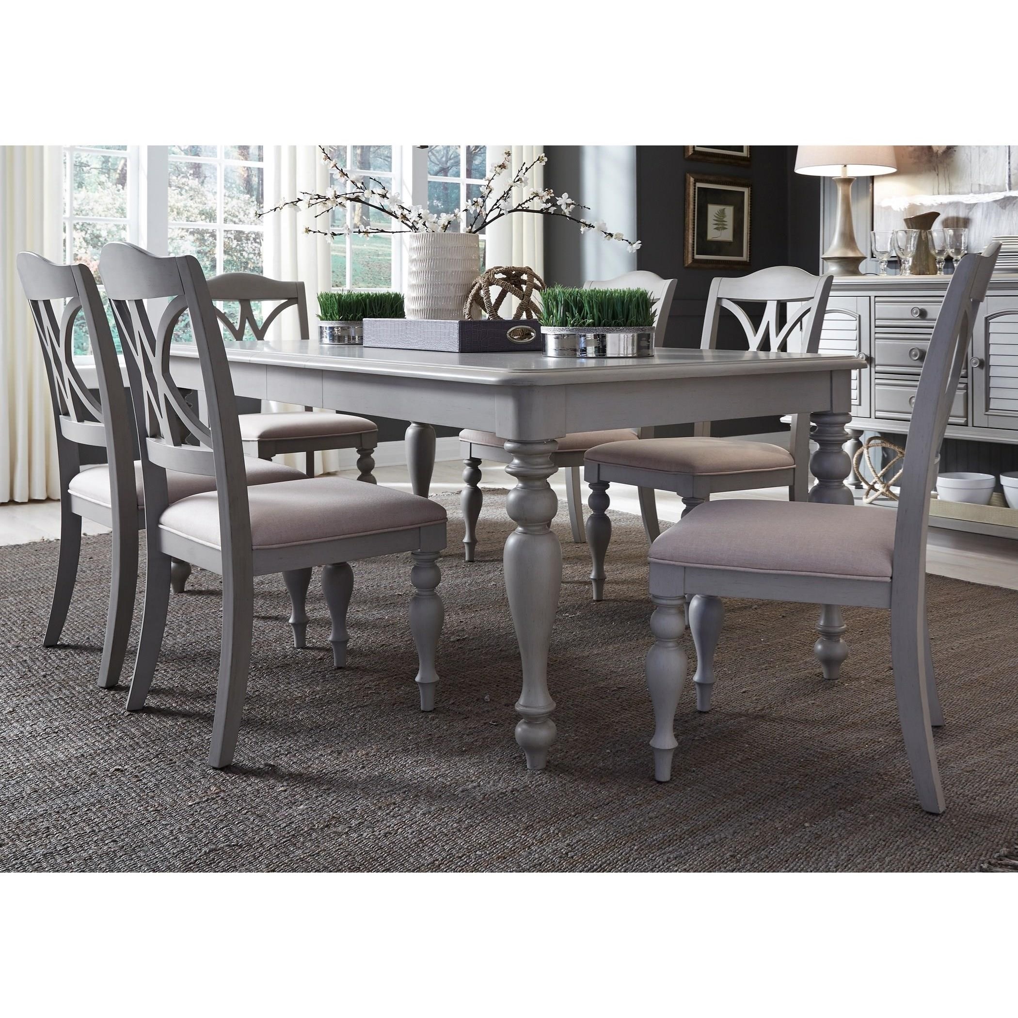 gray dining room set