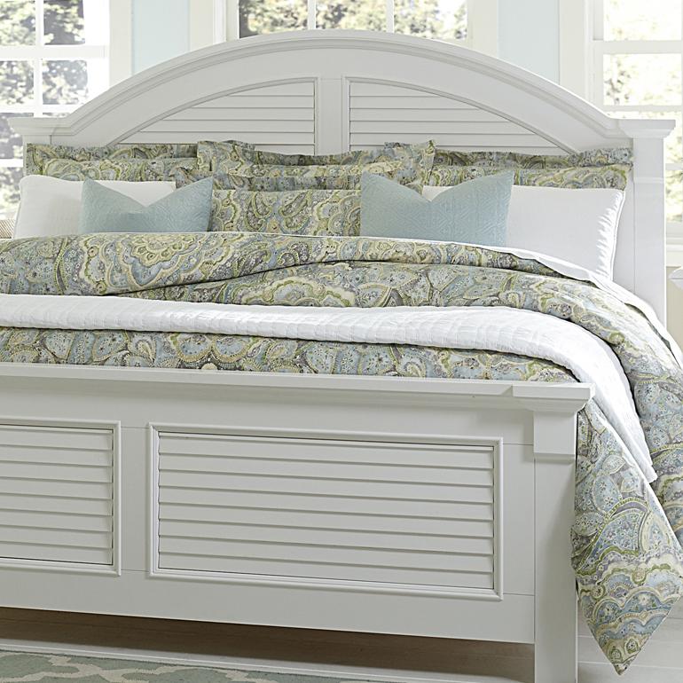 Liberty Furniture Summer House Arched Queen Panel Headboard