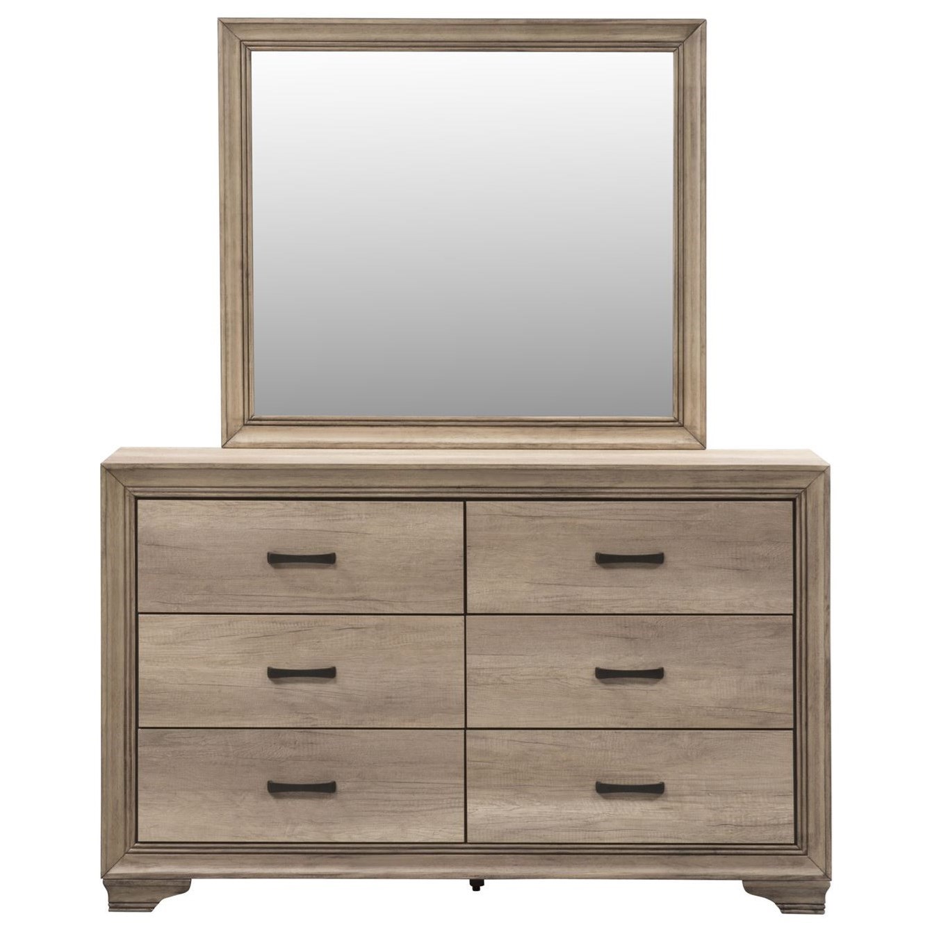 Liberty Furniture Sun Valley Dresser Mirror Van Hill Furniture