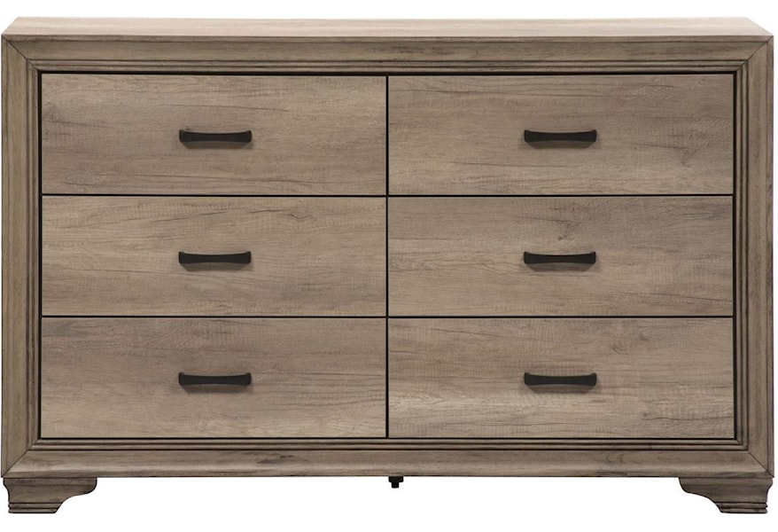 Sydney Dresser With 6 Dovetail Drawers Rotmans Dressers