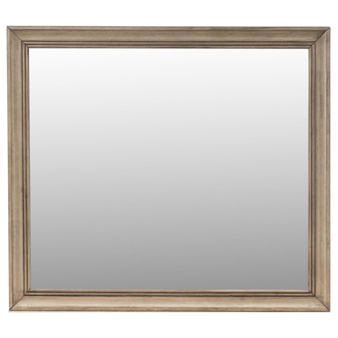 Mirror with Wood Frame
