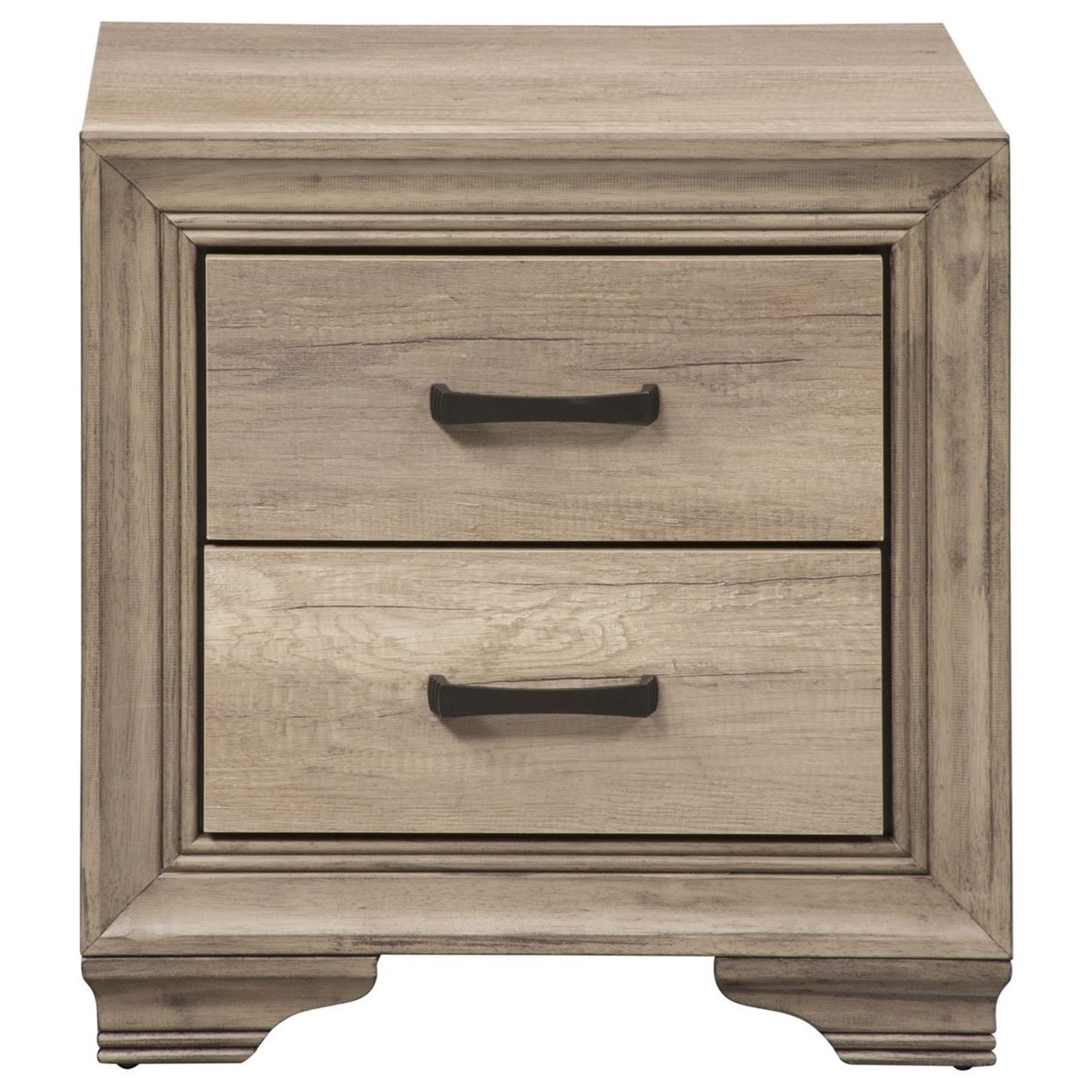 Sydney Nightstand With 2 Dovetail Drawers Rotmans Nightstands