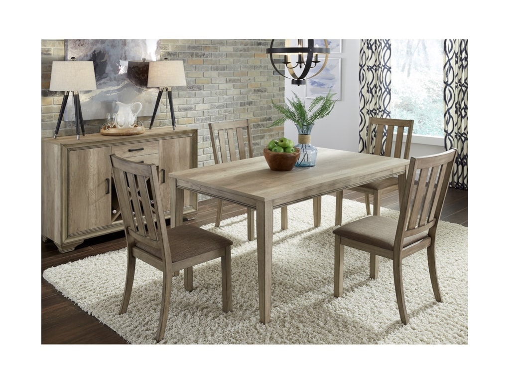 Liberty Furniture Sun Valley5 Piece Rectangular Table Set Liberty Furniture Sun Valley5 Piece Rectangular Table Set