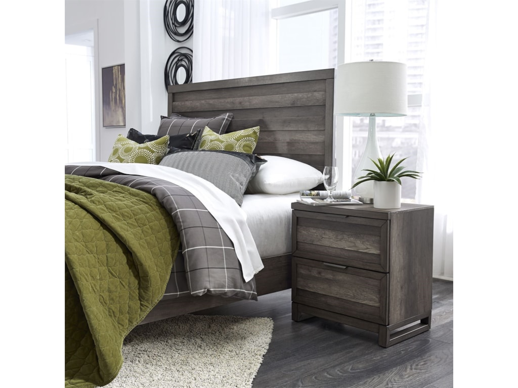 Liberty Furniture Tanners CreekCalifornia King Panel Bed