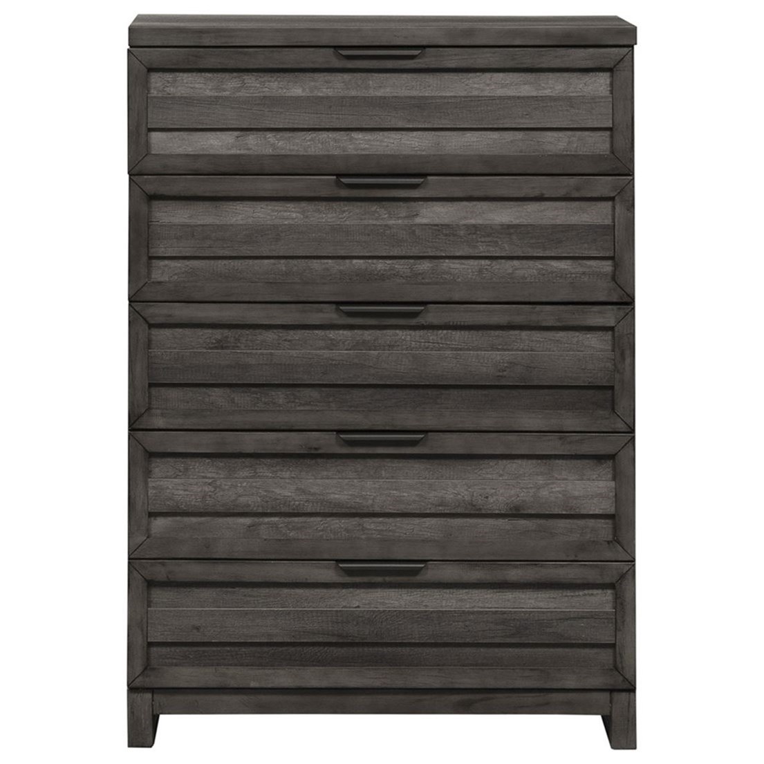 Liberty Furniture Tanners Creek Contemporary 5 Drawer Chest With