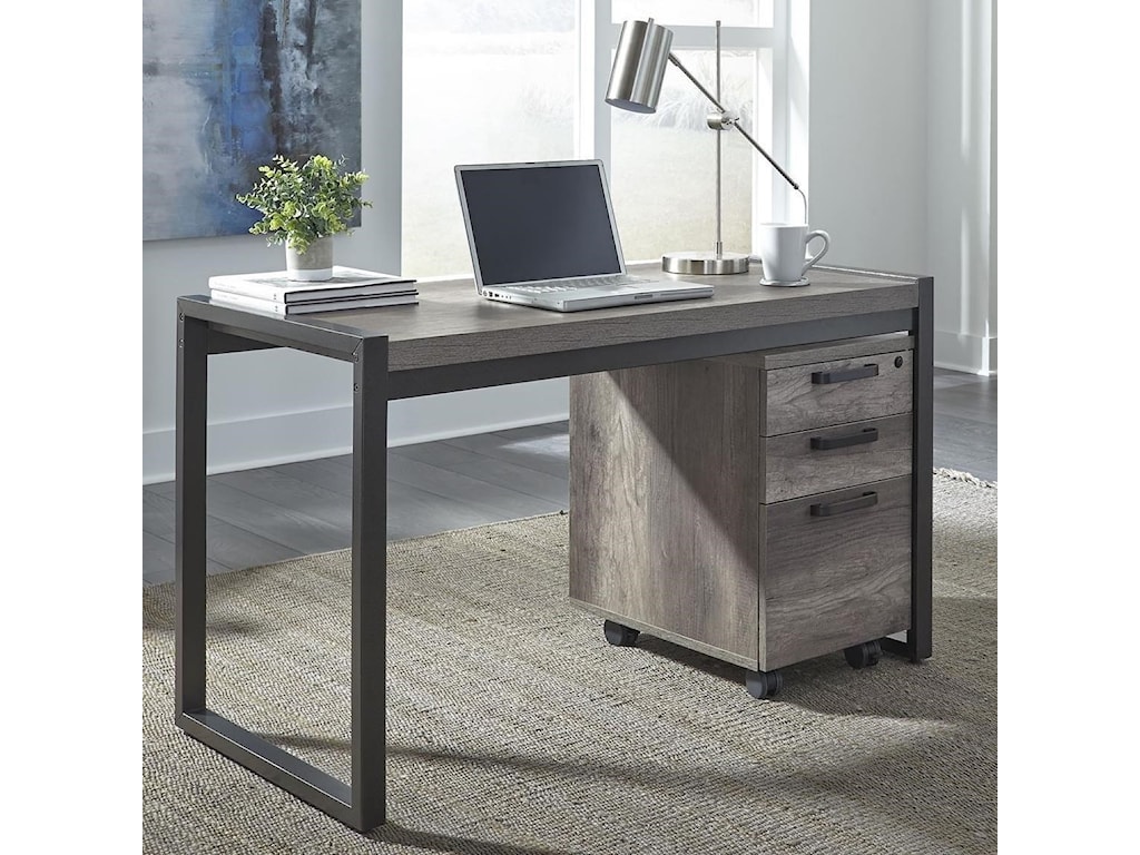 Liberty Furniture Tanners Creek Contemporary Writing Desk With 3