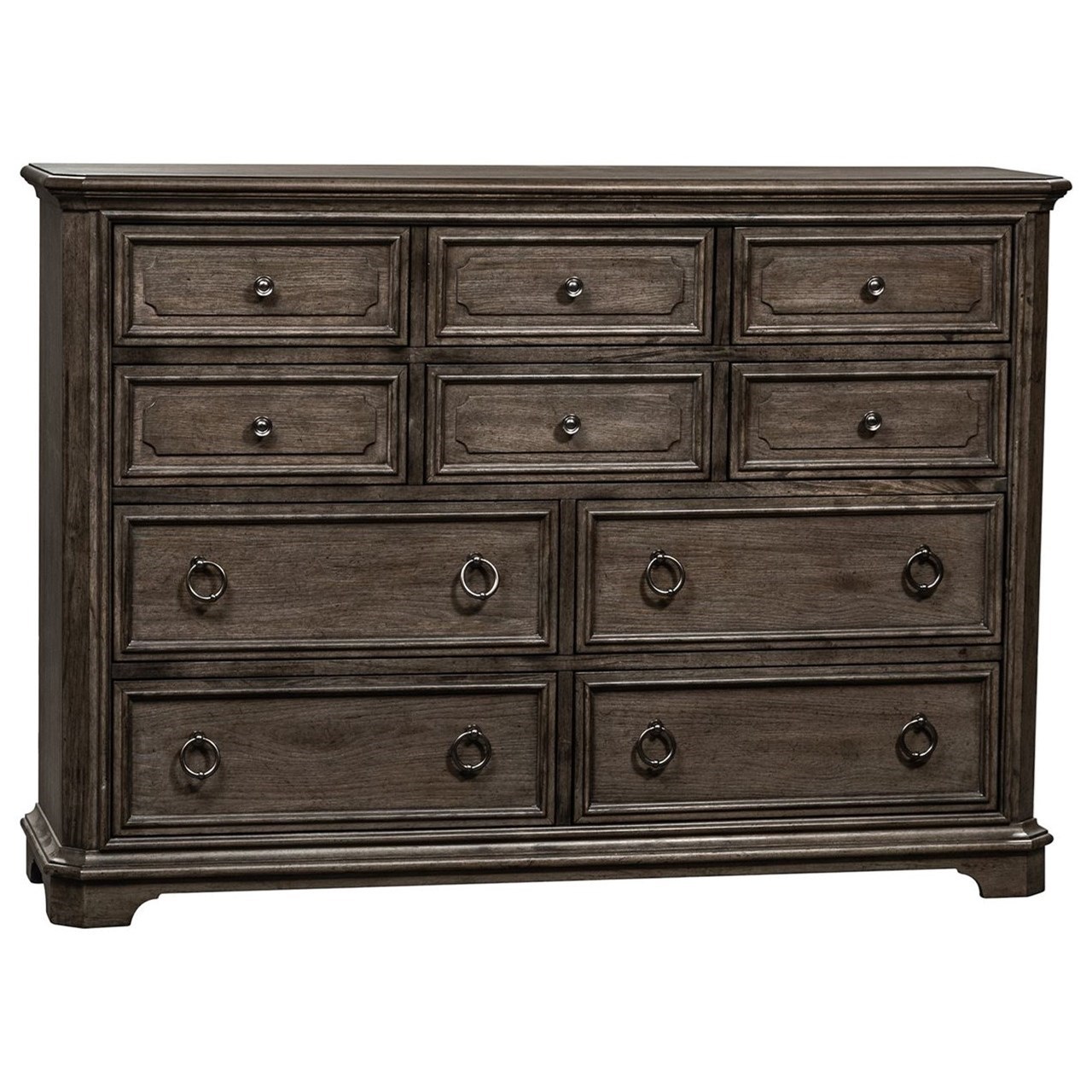 Liberty Furniture Townsend Place Traditional 10 Drawer Dresser