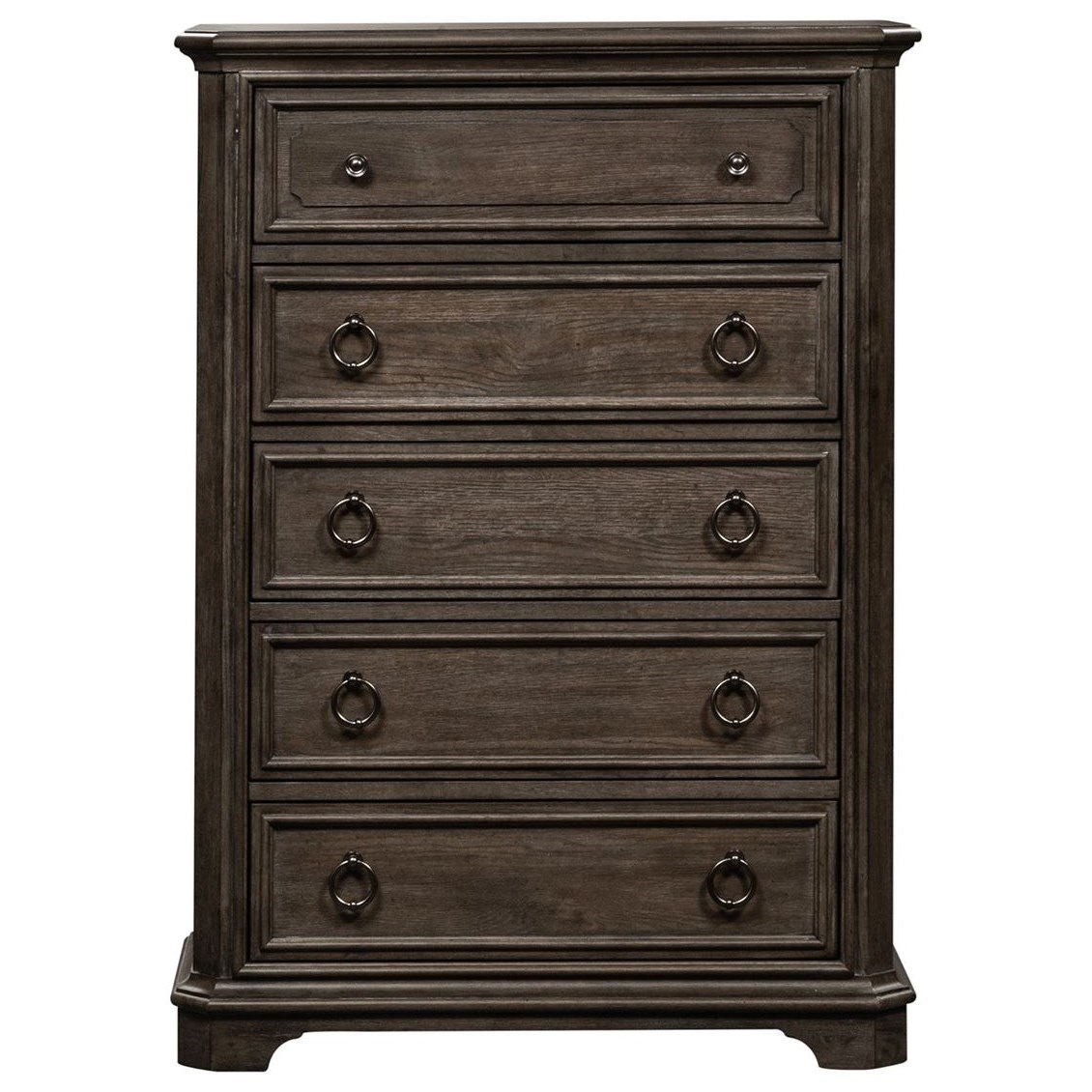 Liberty Furniture Townsend Place Traditional 5 Drawer Chest With