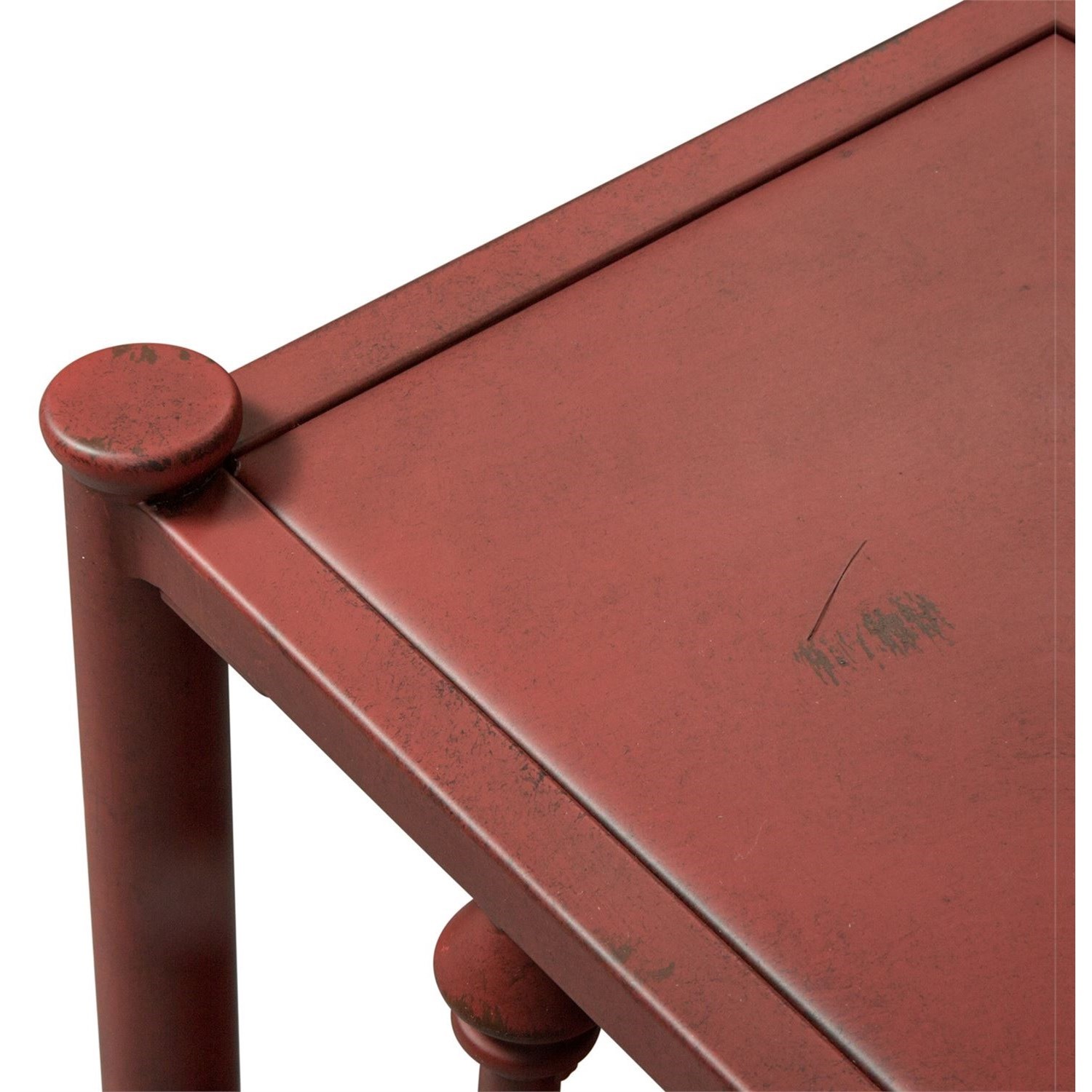 Liberty Furniture Vintage Series Open Metal Nightstand With Distressed Finish Pedigo Furniture Nightstands