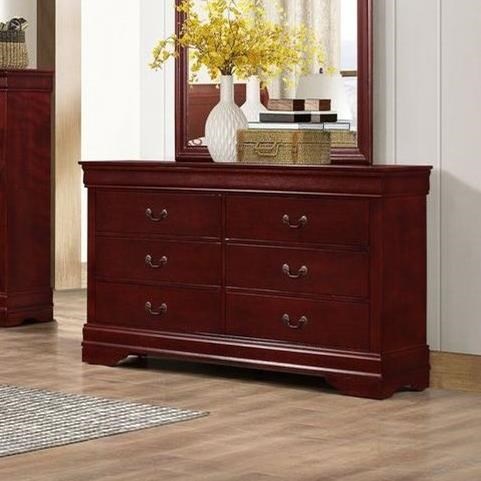 Lifestyle 4937 C4937a 040 6dxx 6 Drawer Dresser Beck S Furniture
