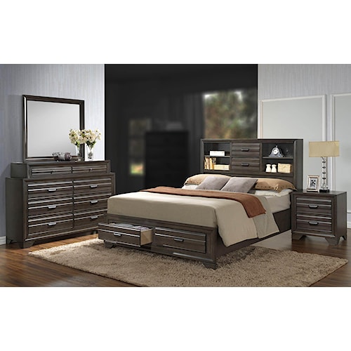 Bedroom Sets Ri slater 4pc queen storage bedroom set - rotmans - bedroom group Bedroom Sets Ri slater 4pc queen storage bedroom set - rotmans - bedroom group