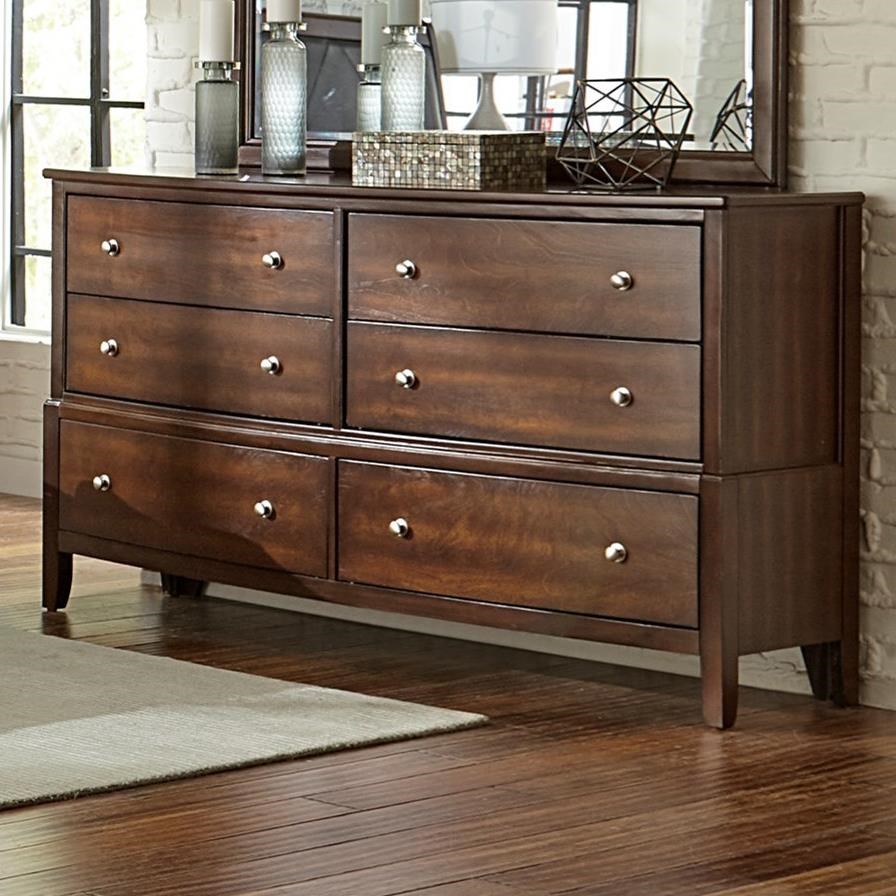 6 drawer dresser with legs clearance