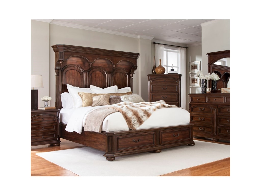 Lifestyle EmpireQueen Storage Bed
