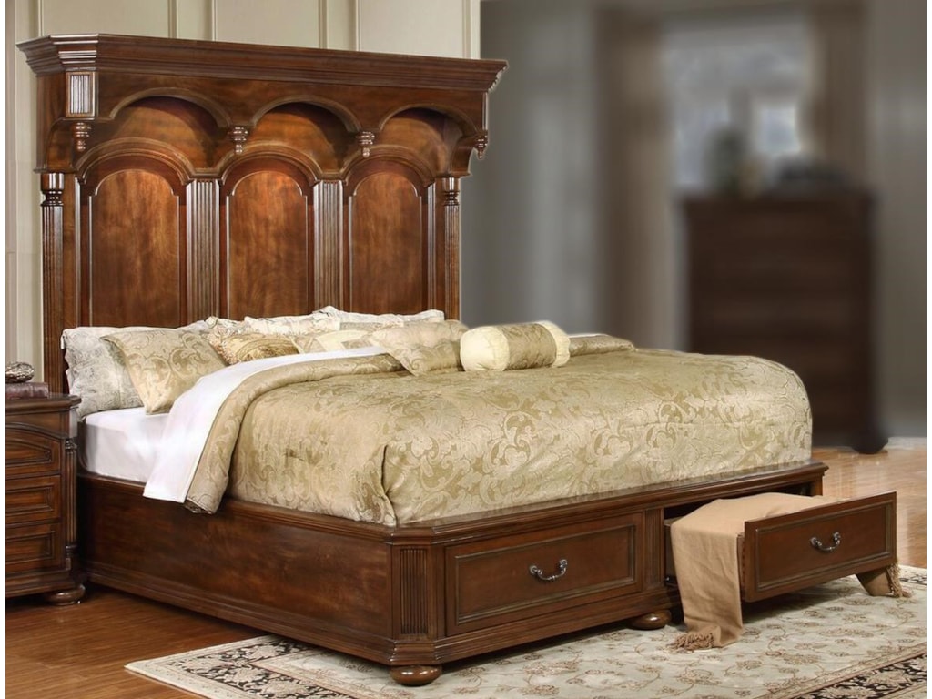 Lifestyle EmpireQueen Storage Bed