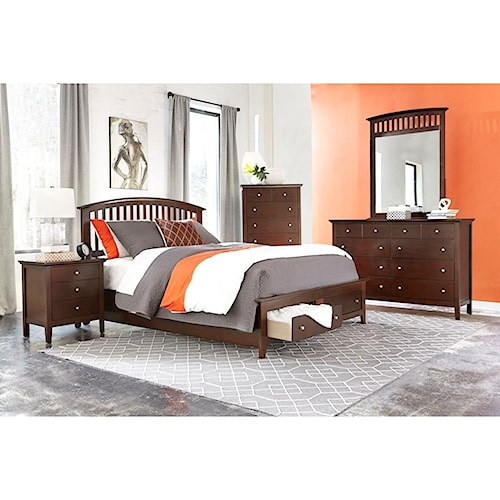 Bedroom Sets Ri bryce 5pc queen storage bedroom set - rotmans - bedroom group Bedroom Sets Ri bryce 5pc queen storage bedroom set - rotmans - bedroom group