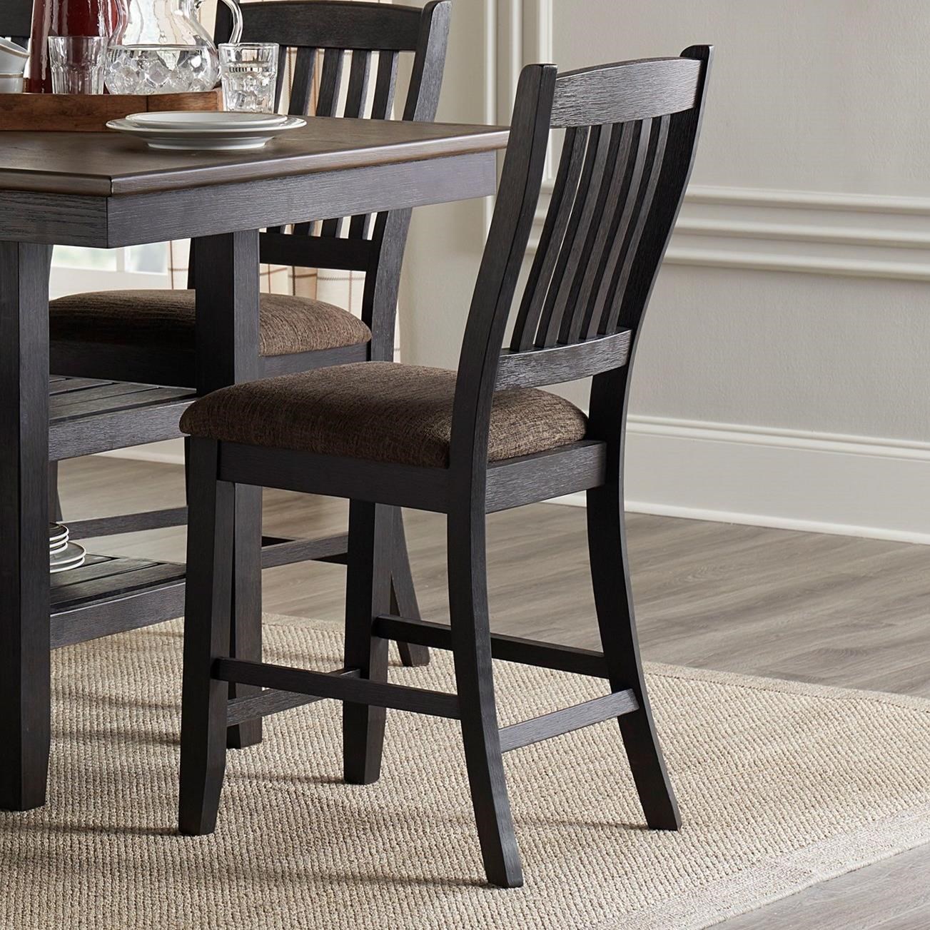 Lifestyle Taylor Casual Pub Table with Built-In Shelves ...