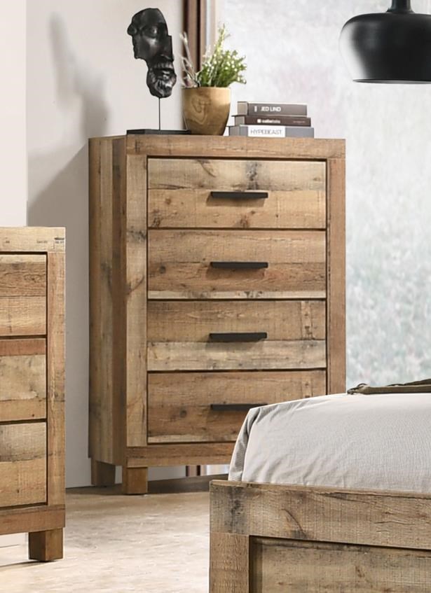 Lifestyle C8311a C8311a 030 Natural Finish Chest Sam Levitz