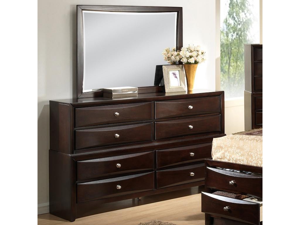 Lifestyle C0172 C0172a 040 Drawer Dresser Beck S Furniture