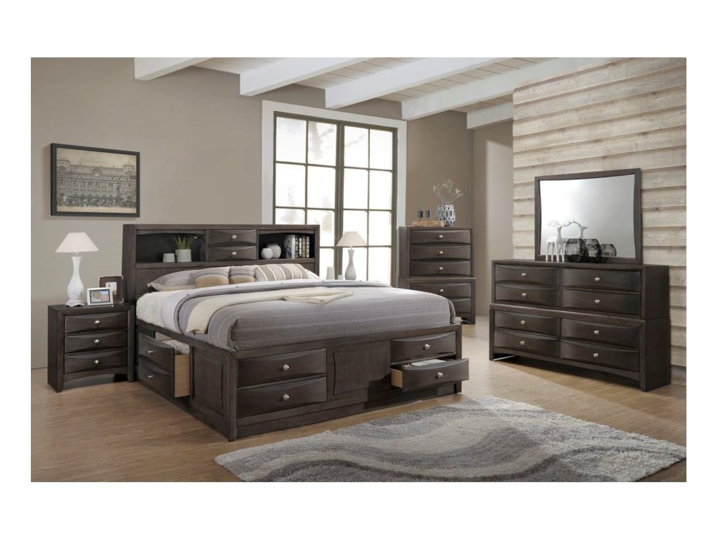 Lifestyle Todd GrayQueen Storage Bed
