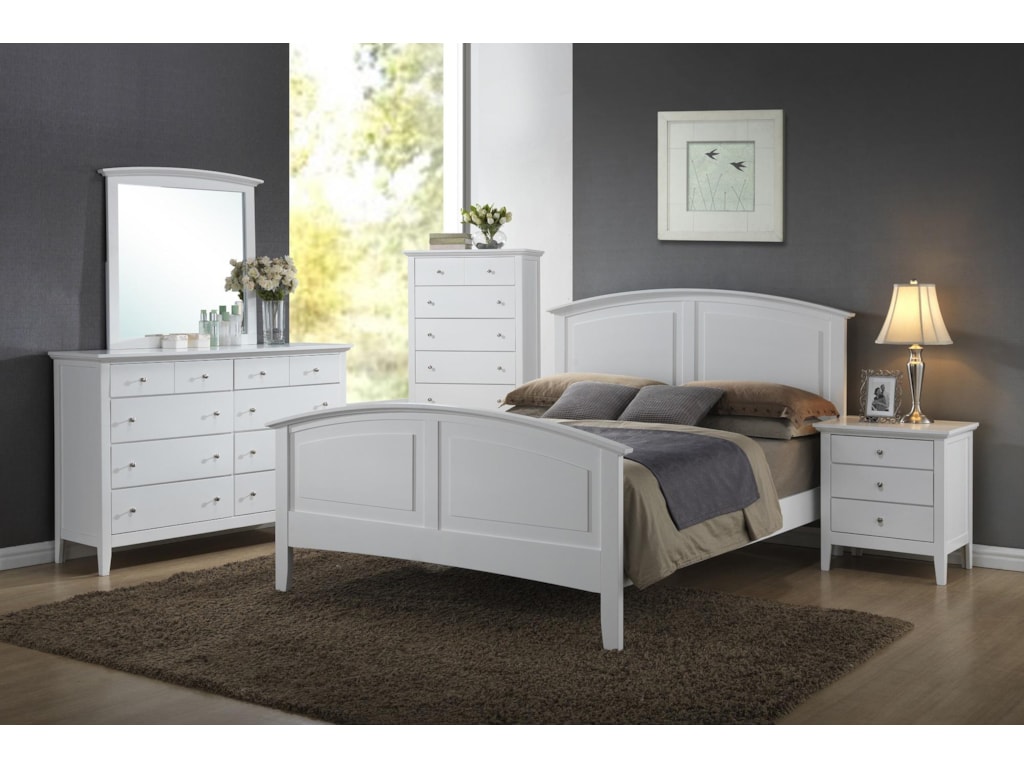 Lifestyle C3226AQueen Wood Bed