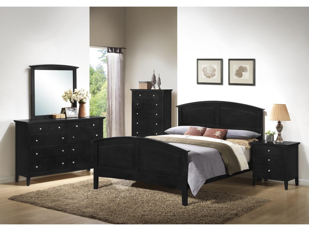 Lifestyle C3236AFull Wood Bed