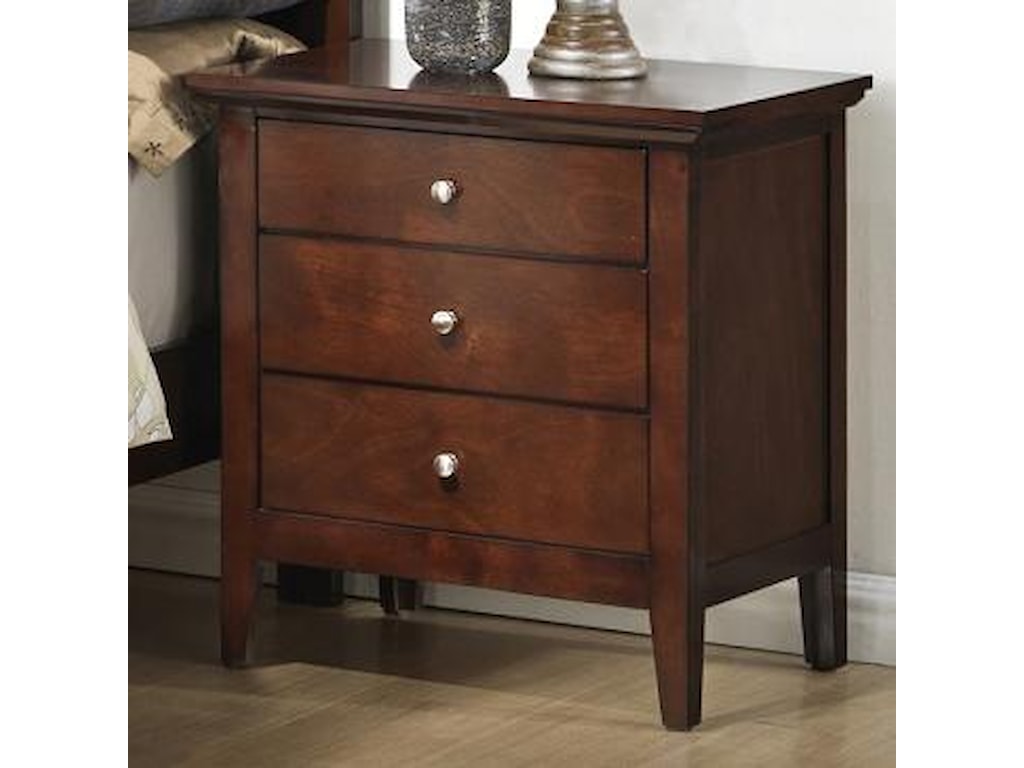 Lifestyle C3136A Bedroom3 Drawer Nightstand