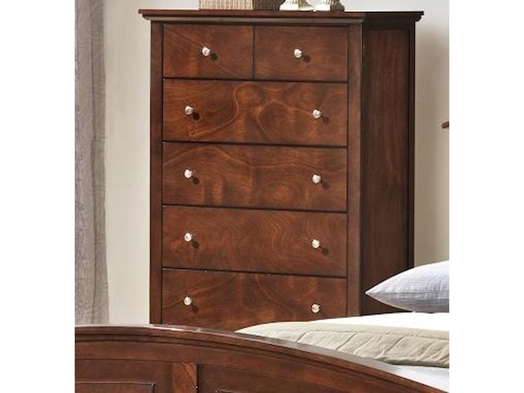 Lifestyle C3136A Bedroom5 Drawer Chest