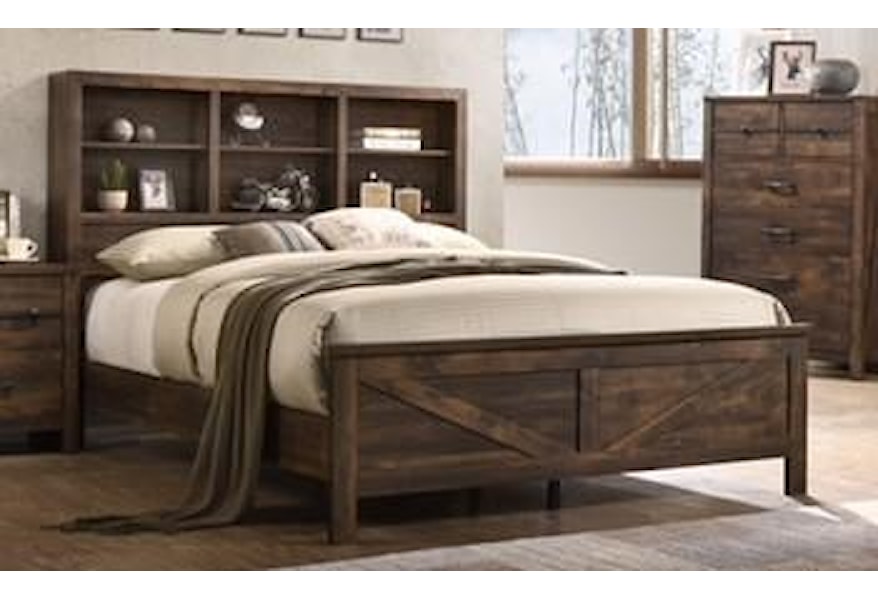 Lifestyle C8100a C8100aqbed Queen Bed Furniture Fair North