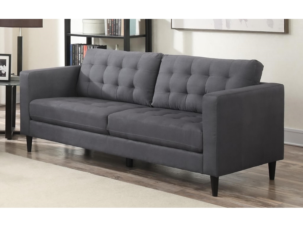 U501pa Dark Grey Sofa By Lifestyle At Sam Levitz Furniture