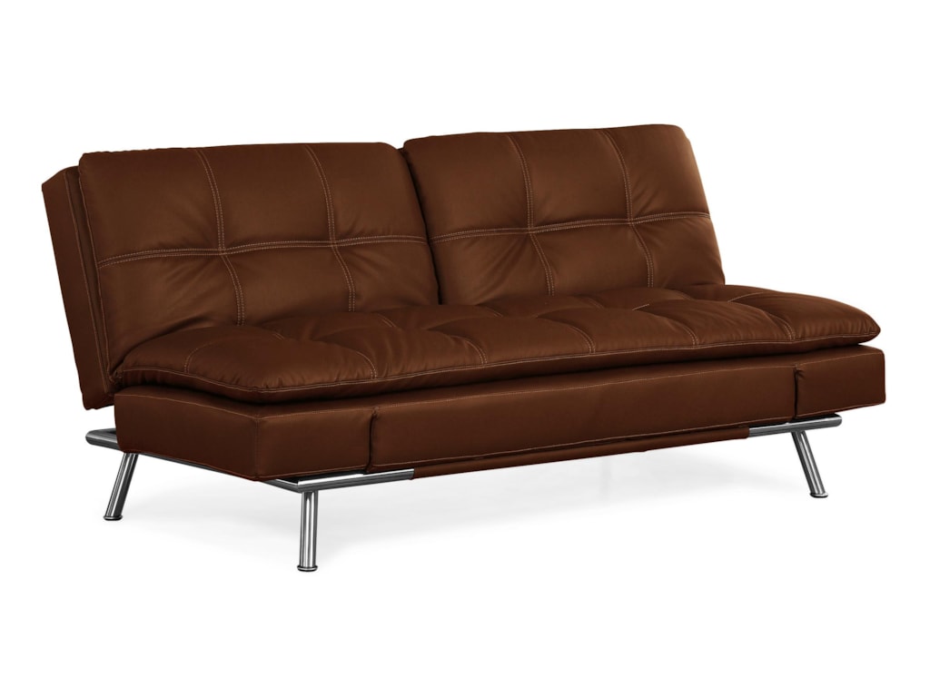 Matrix Brown Convertible Sofa Dream Convertibles By