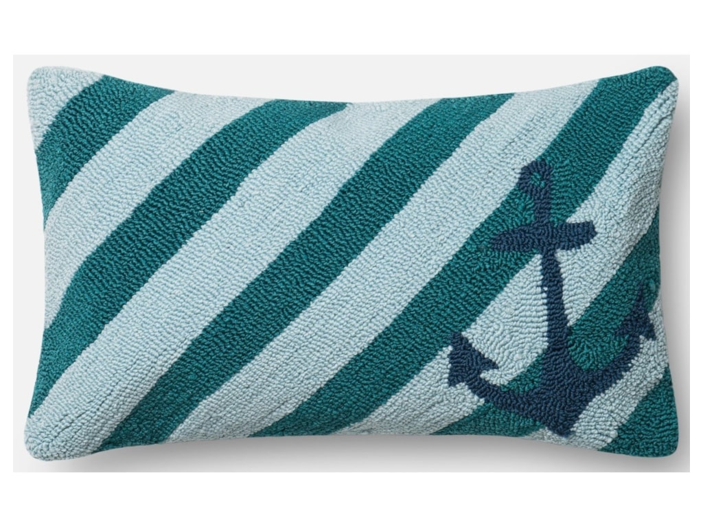 Loloi Rugs Indoor Outdoor Teal Multi 13 X 21 Down Pillow Loloi Rugs Indoor Outdoor Teal Multi 13 X 21 Down Pillow