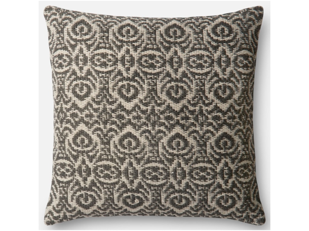 Loloi Rugs Indoor Outdoor Grey Ivory 22 X Down Pillow Loloi Rugs Indoor Outdoor Grey Ivory 22 X Down Pillow