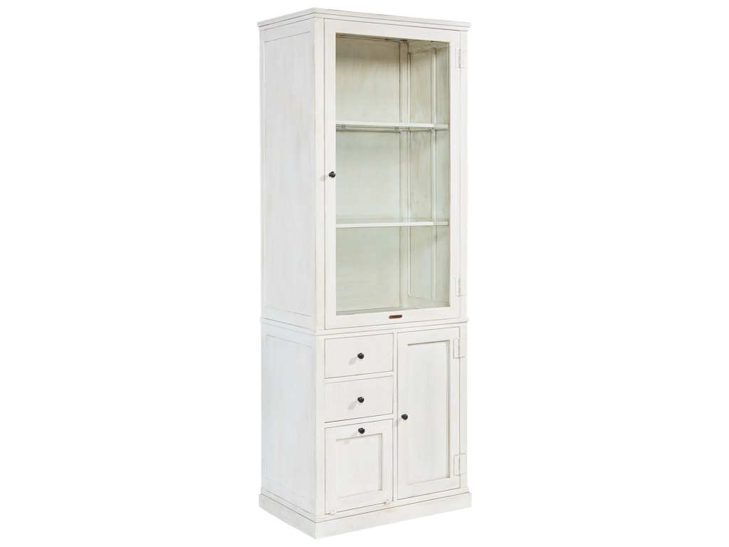 Accent Elements Metal Storage Cabinet With Glass Door By Magnolia Home By Joanna Gaines At Knight Furniture Mattress