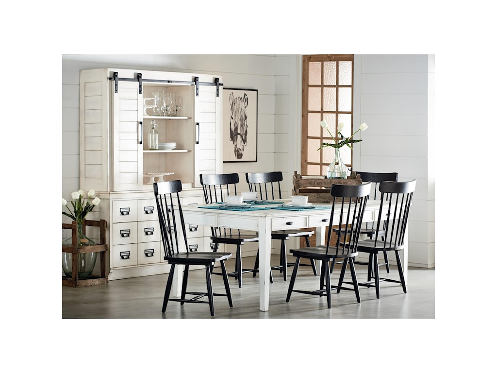 Magnolia Home By Joanna Gaines Farmhouse Dining Table With 8
