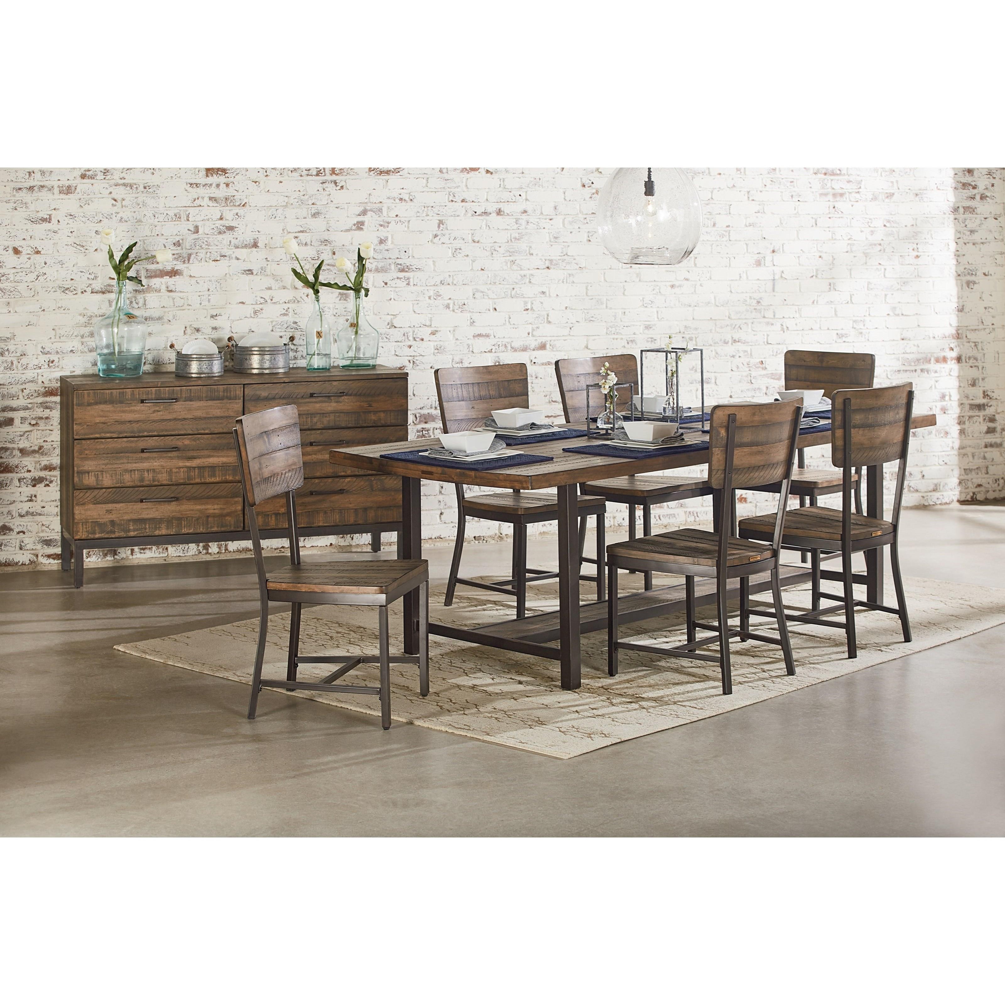 Magnolia Home By Joanna Gaines Industrial 84 Dining Table With