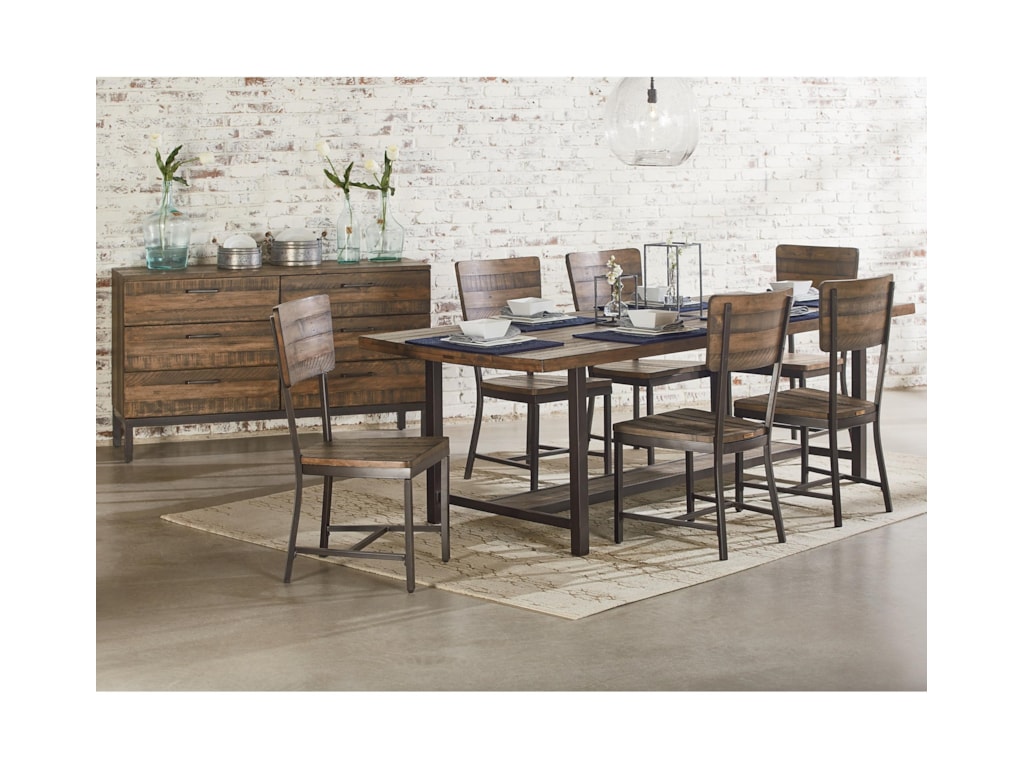 Magnolia Home By Joanna Gaines Industrial Industrial Dining Room